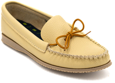 美品 USA製 SHIPS 別注 HANDSEWING MOCCASIN Yahonwa' (boat) - Cream – Bastien Industries